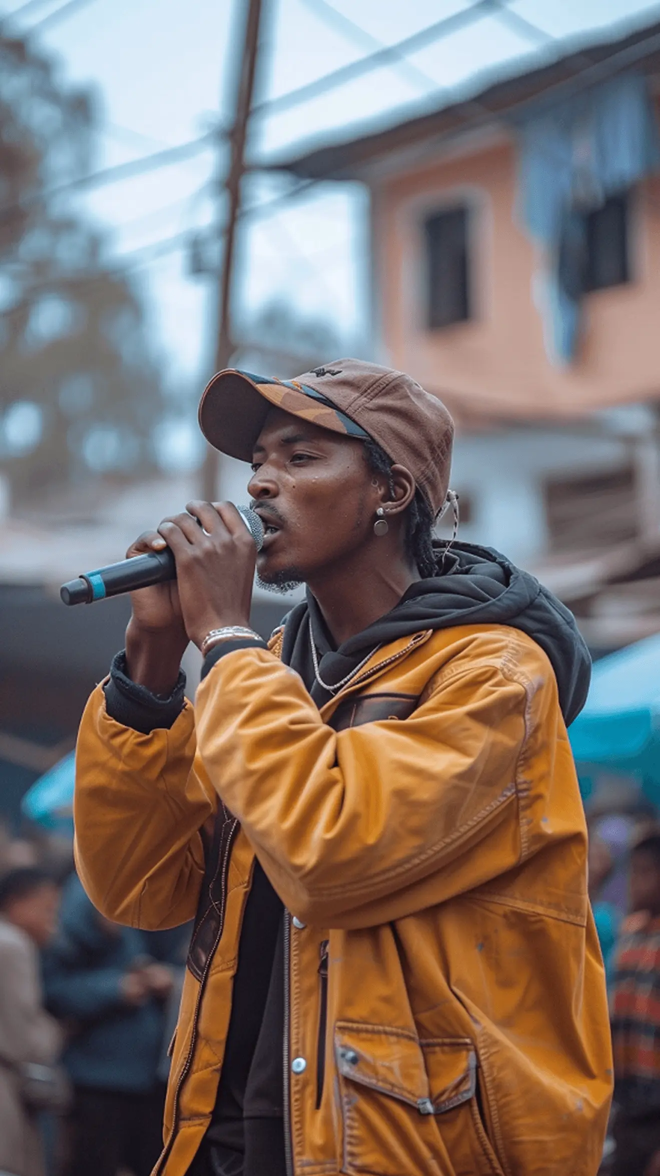 A musician representing creative entrepreneurship
