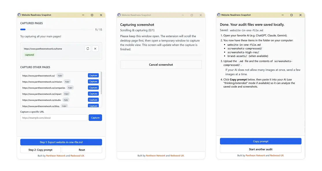 Website Readiness